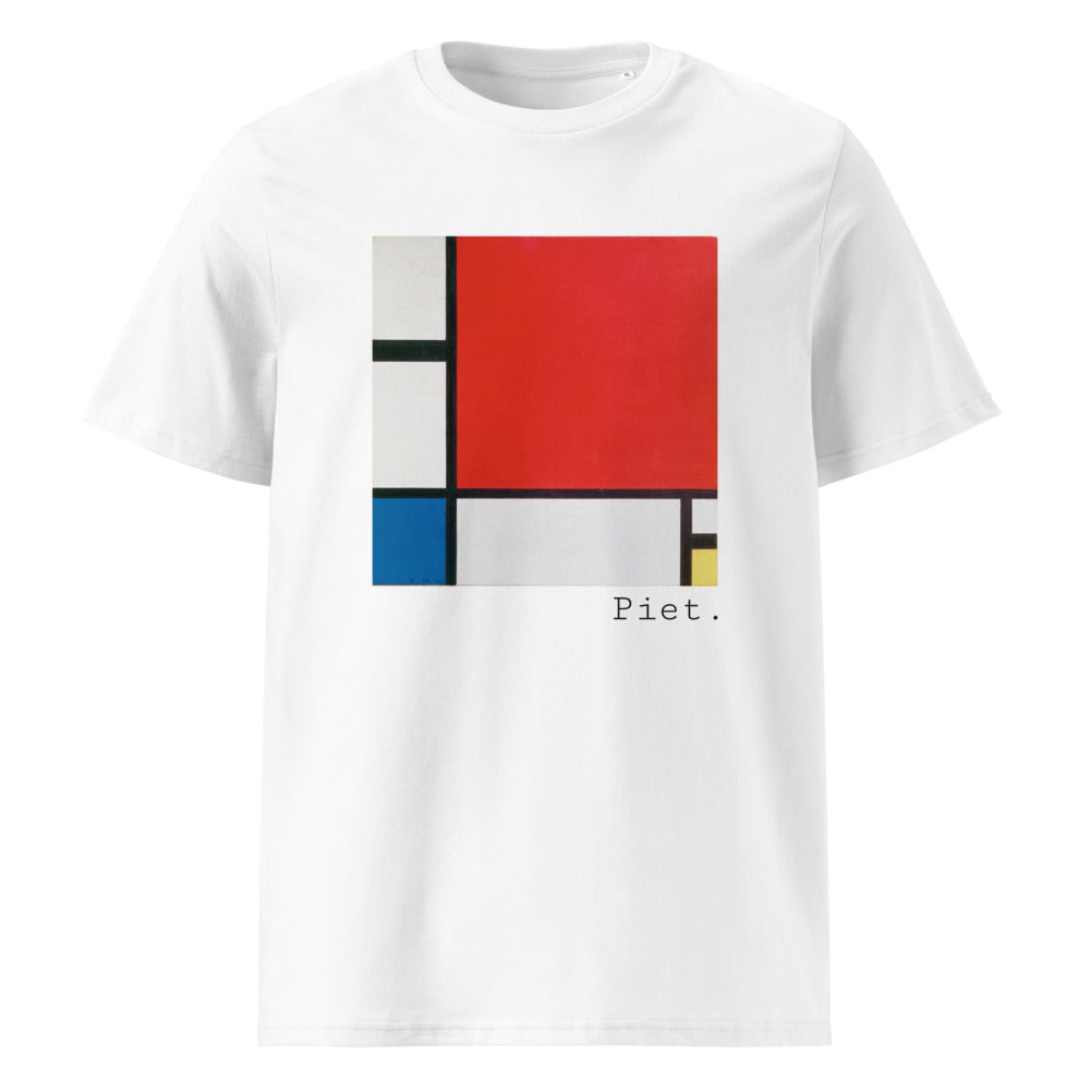 Composition II in Red, Blue, and Yellow by Piet Mondrian t-shirt