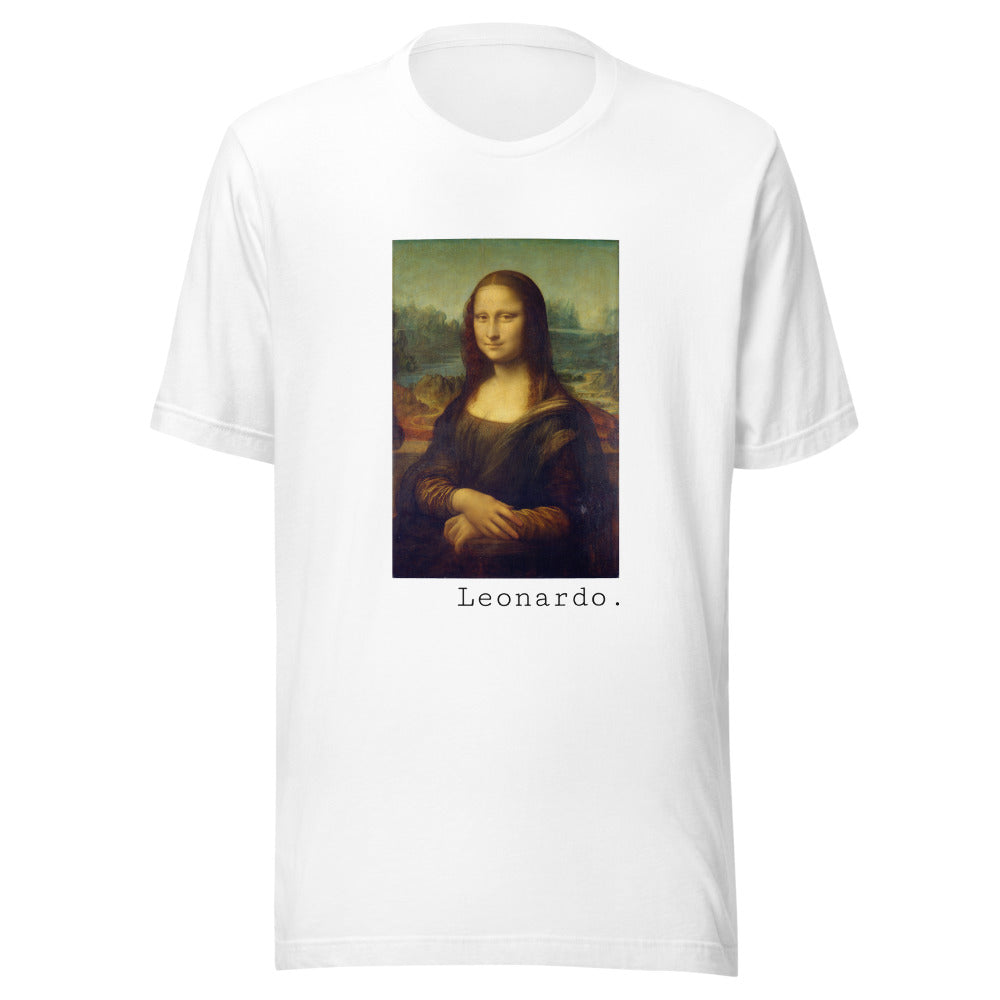 Mona Lisa by Leonardo da Vinci t-shirt