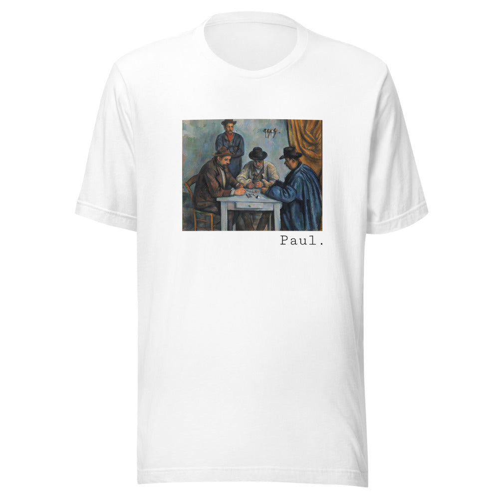 The Card Players by Paul Cézanne t-shirt