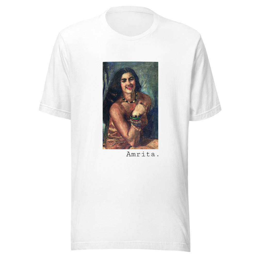 Self-Portrait by Amrita Sher-Gil t-shirt