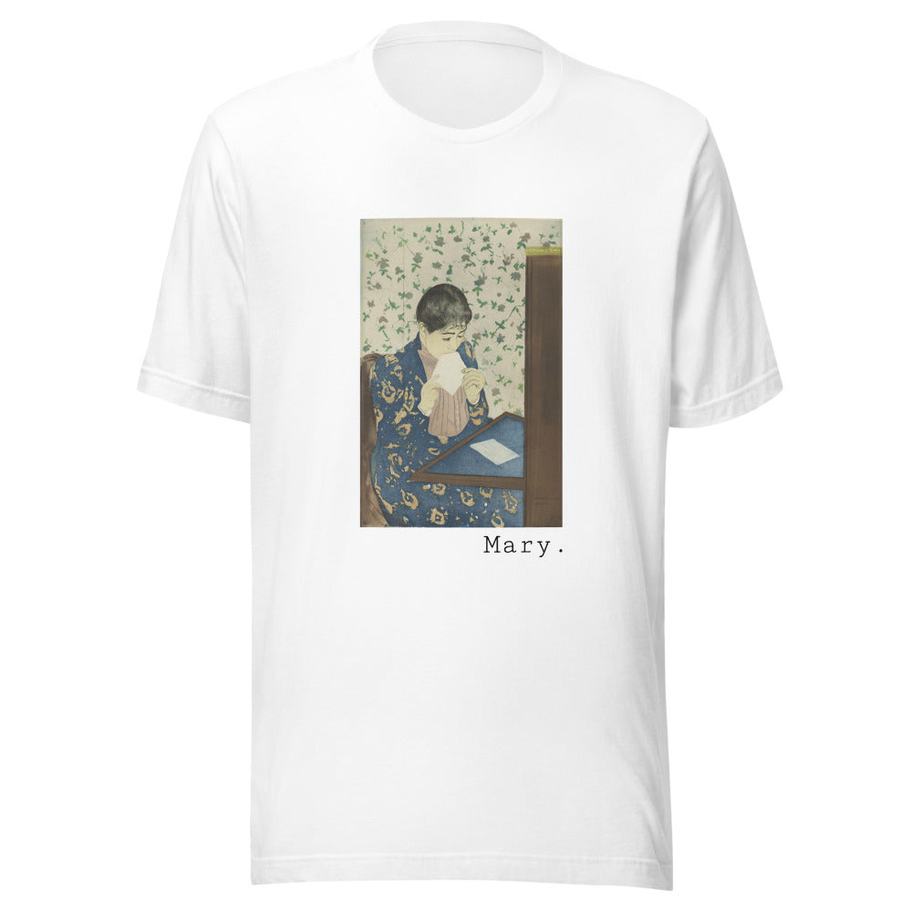 The Letter by Mary Cassatt t-shirt
