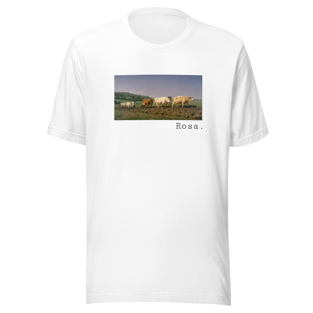 Ploughing in the Nivernais by Rosa Bonheur t-shirt