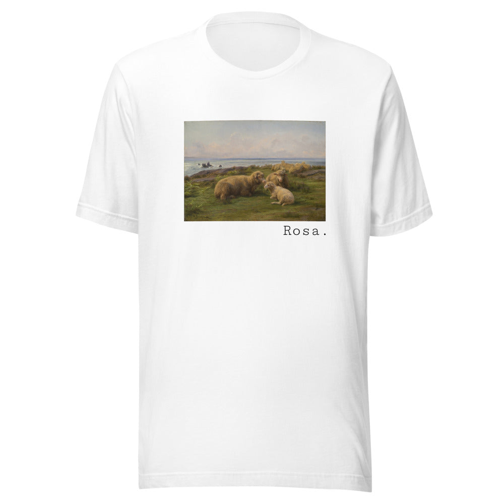 Sheep by the Sea by Rosa Bonheur t-shirt