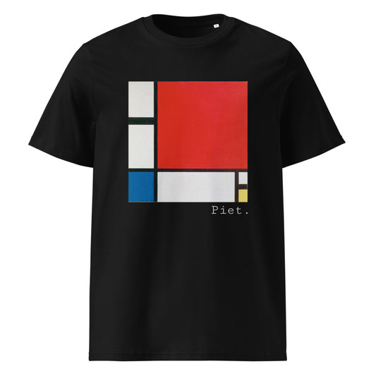 Composition II in Red, Blue, and Yellow by Piet Mondrian t-shirt
