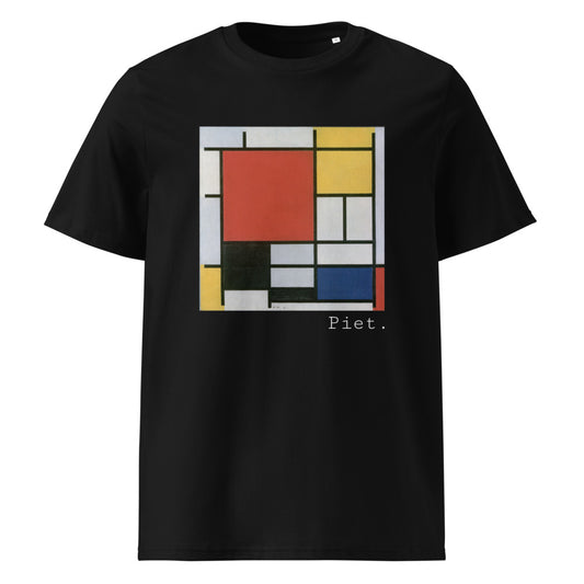 Composition with Red, Yellow, Blue, and Black by Piet Mondrian t-shirt