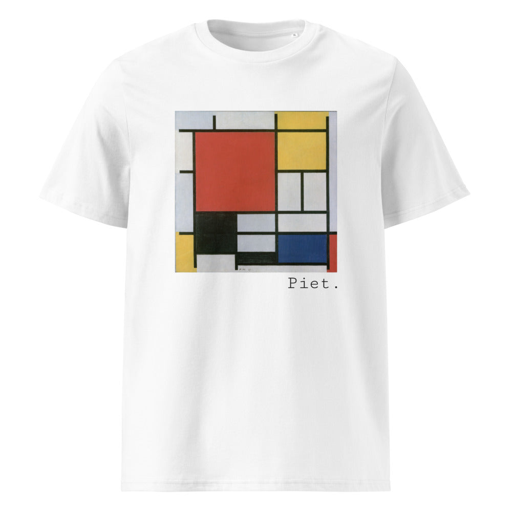 Composition with Red, Yellow, Blue, and Black by Piet Mondrian t-shirt