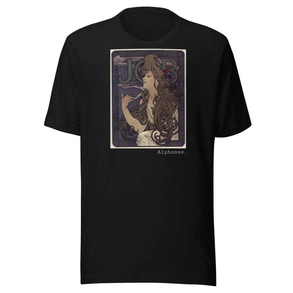 Job by Alphonse Mucha t-shirt