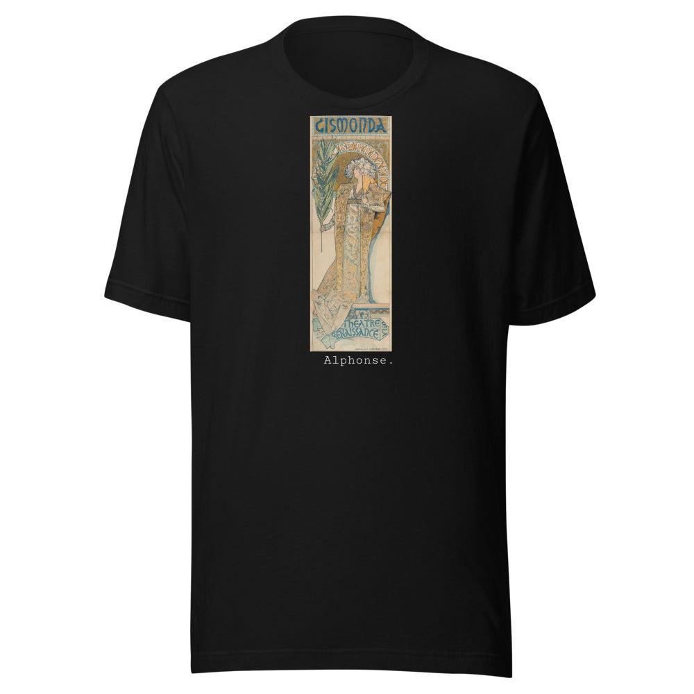 Gismonda by Alphonse Mucha t-shirt
