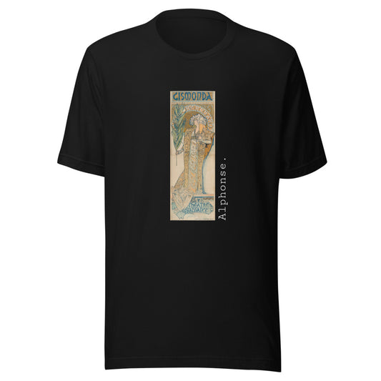 Gismonda by Alphonse Mucha t-shirt