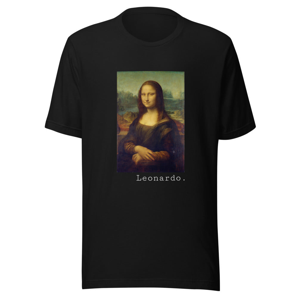 Mona Lisa by Leonardo da Vinci t-shirt