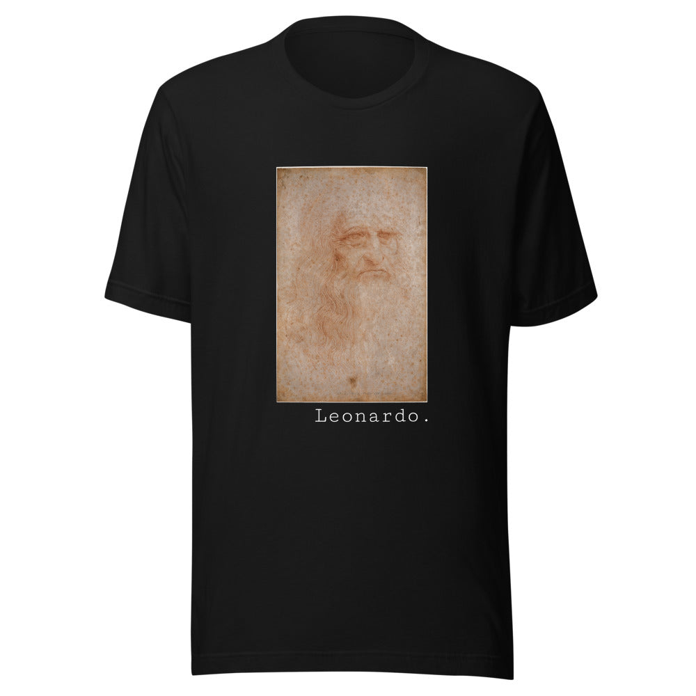 Self-Portrait in Red Chalk by Leonardo da Vinci t-shirt