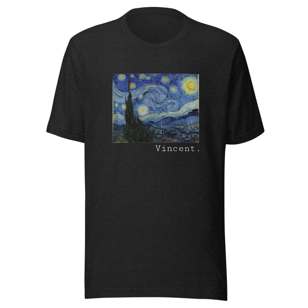 The Starry Night by Vincent van Gogh t-shirt