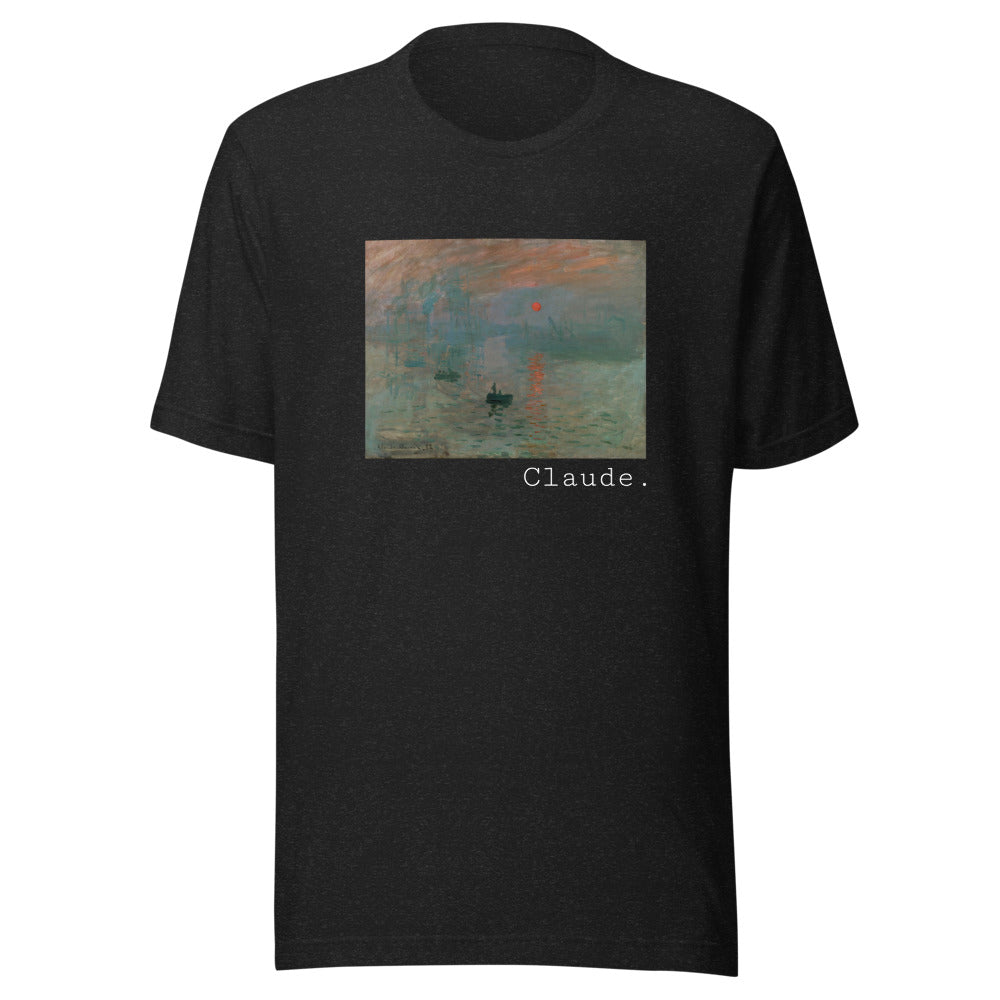 Impression, Sunrise by Claude Monet t-shirt