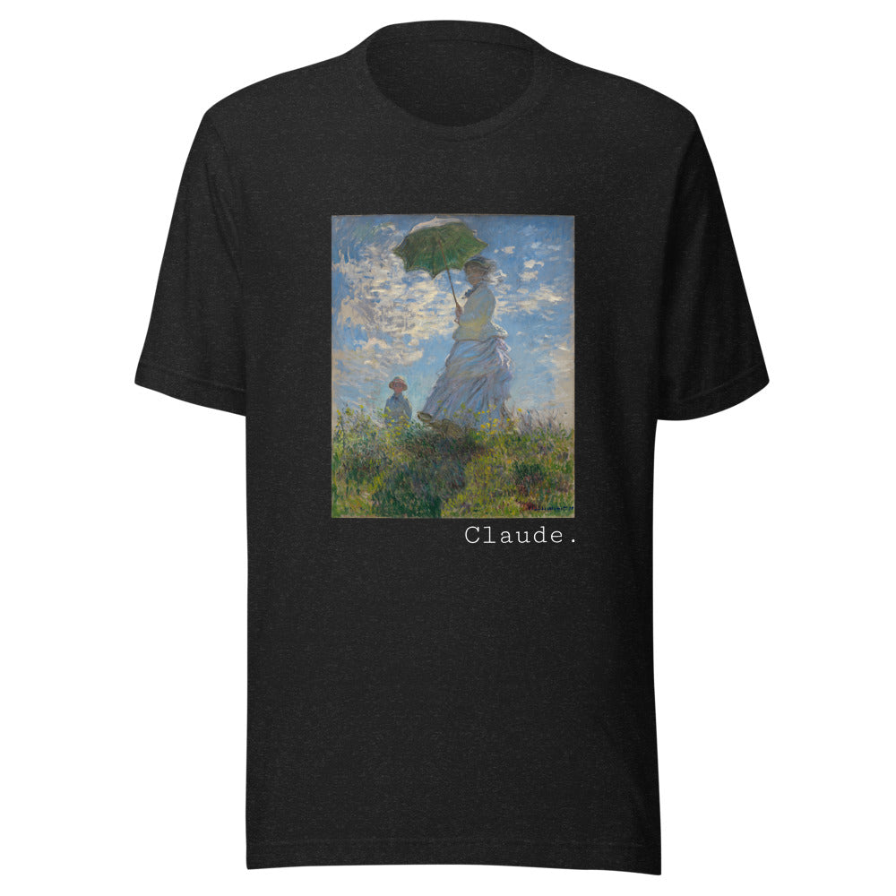 Woman with a Parasol by Claude Monet t-shirt