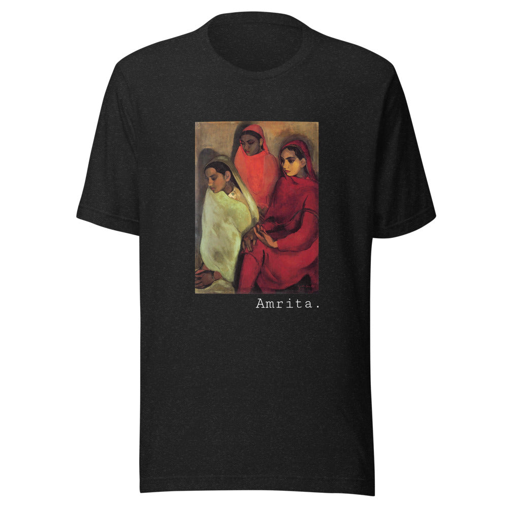 Group of Three Girls by Amrita Sher-Gil t-shirt
