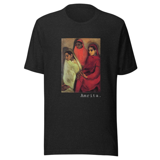 Group of Three Girls by Amrita Sher-Gil t-shirt