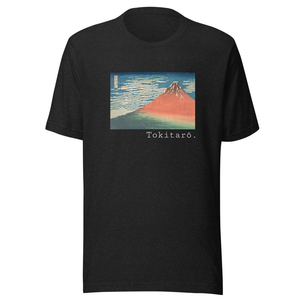 South Wind, Clear Sky (Red Fuji) by Katsushika Hokusai t-shirt