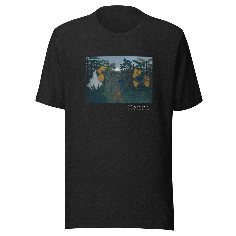 The Repast of the Lion by Henri Rousseau t-shirt