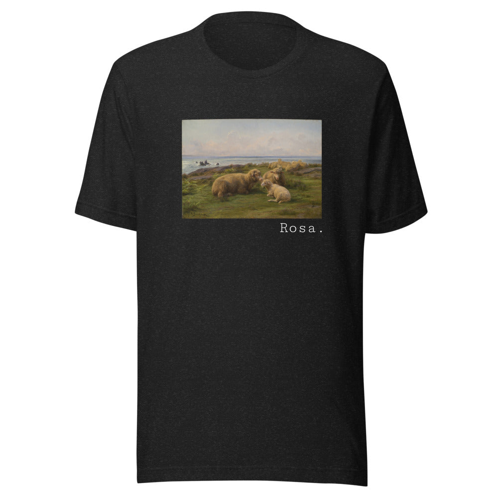 Sheep by the Sea by Rosa Bonheur t-shirt