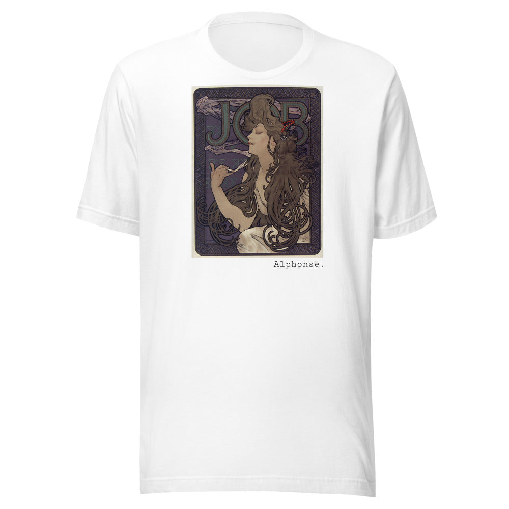 Job by Alphonse Mucha t-shirt