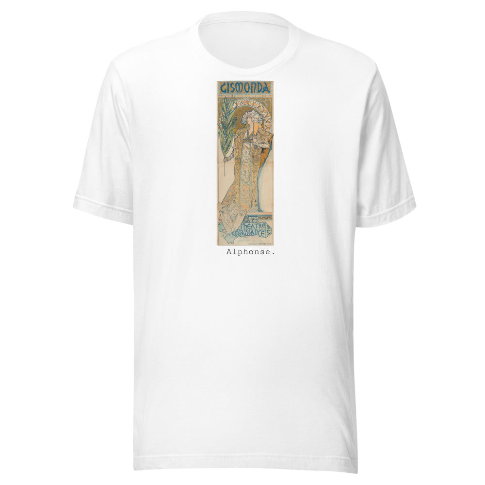 Gismonda by Alphonse Mucha t-shirt