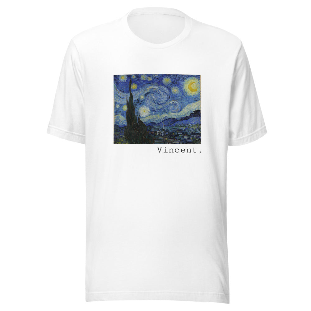 The Starry Night by Vincent van Gogh t-shirt