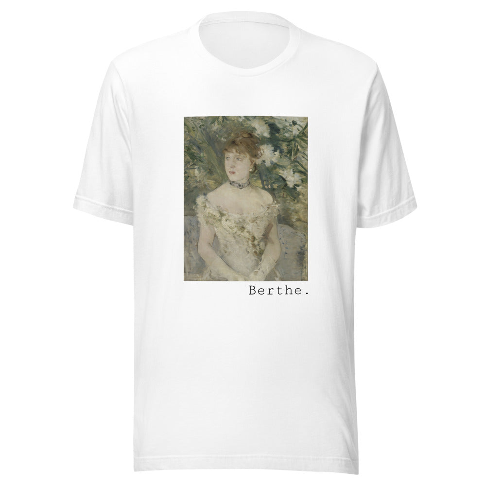 Young Girl in a Ball Gown by Berthe Morisot t-shirt